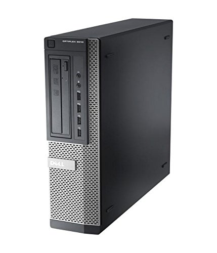 Dell Optiplex 9010 Small Form High Performance Business Desktop Computer PC (Intel Ci5-3470, 8GB RAM, 120GB Brand New SSD, Wireless WIFI, DVD-RW, USB 3.0) Win 10 Professional (Certified Refurbished)