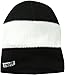 neff Trio Slouchy Knit Beanies Winter Hats for Men & Women, Black/White/Black, One Size