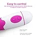 CNHIDEE Silicone Rabbit Vibrator with Multi Speed Vibration Frequencies for Clitoral and G Spot Stimulation, 4.8 Ounce