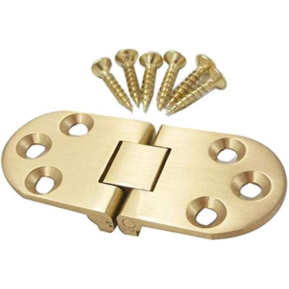 180 Degree Hinges Brass Butler Tray Hinge, Heavy Duty Flip Top With