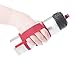 Handiwear (2 pack), Water Bottle Carrier Grip for Running. Soft band holder strap makes any bottle handheld. Bike, gym or jogging (Black & Red)