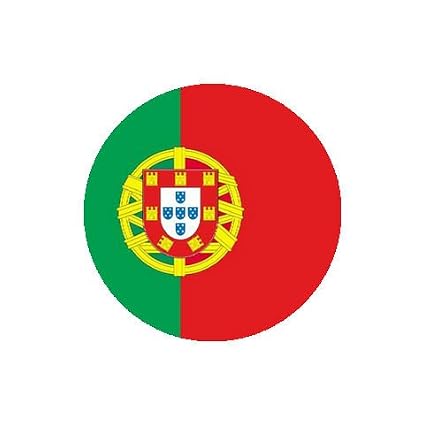 Amazoncom Portugal Flag Round Coasters Set Of 4 Coasters