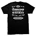 Jack Daniels Men's Daniel's Distillery Short Sleeve T-Shirt Black X-Large