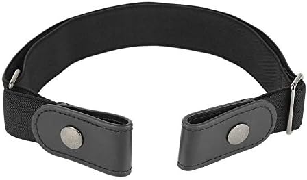 WEIHUIMEI 1PC Buckle-free Elastic Invisible Belt Invisible Belts for Jeans for Mens Women
