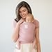 LÍLLÉbaby Tie The Knot Wrap II Ergonomic Baby Carrier Wrap for Infants Babies Toddlers, Blushing Pink