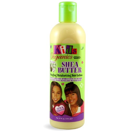 Kids Organics Shea Butter Detangling Moisturizing Lotion 12 Oz