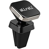Magnetic Car Mount, aLLreLi Universal Air Vent Magnetic Car Mount Phone Holder Cradle for iPhone 7, 7 Plus, 6, 6S, 6 Plus, 5, 5S, Samsung Galaxy S6, S7, S8 and Other Smartphones (360° Rotation)