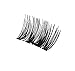 Meinair False Magnetic Eyelashes 3D Reusable No False Eyelashes Glue Convenient Soft Hair Fake Eyelashes Natural Look