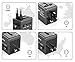 Snobtool Universal Travel Power Adapter - Converters and Adapters for Travel - European Plug Converter - International Plug Adapter with 2 USB - Power Wall Charger AC
