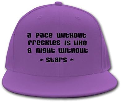 JUY Hip Hop Hat Face Without Freckles Snapback Style Baseball Cap And Hat