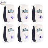 Ultrasonic Pest Repeller | Reject mice rat mouse mosquito spider insect and control | Best plug in electronic electromagnetic rodent indoor bait repellent | Pet Safe Repellers