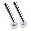 Sharplace 2 stuks DB Killer motorfiets geluiddempers universeel – 48 mm #2