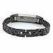 Fitbit Alta Bands, Lwsengme Steel Fitbit Alta Smart Classic Accessory Replacement Bands (Dark Metal)