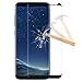 For Galaxy S8 Plus Tempered Glass Screen Protector , Caryan Full Coverage Screen Protector for Samsung Galaxy S8 Plus [Case Friendly] [Anti-Scratch][Anti-Fingerprint][Bubble Free]