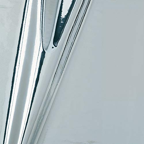 dcfix Decorative SelfAdhesive Film, Mirror, 17" x 59" Roll, Glossy
