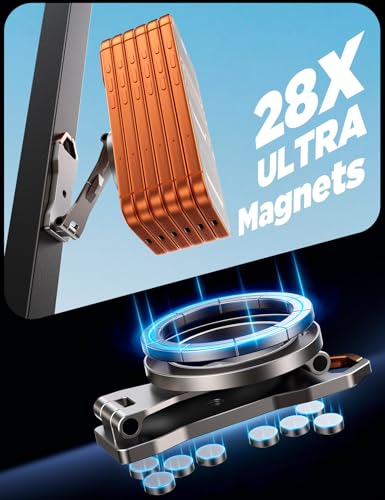Chfeila Men Golf Gifts for Fathers Day Alloy Magnetic Golf Cart Phone Holder for iPhone [Ultra Magnet] Dad Gifts for Fathers Day,Birthday Gift for Men Husband Him Boyfriend Grandpa from Daughter Wife