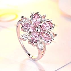 Luxury 925 Sterling Silver Womens Ring Shiny