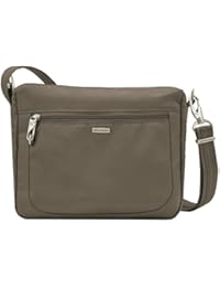 Travelon Anti-theft Classic Small E/W Cross Body Bag, Nutmeg
