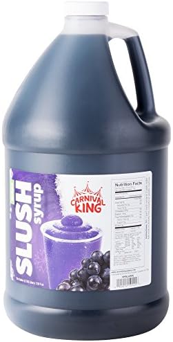 TableTop King1 Gallon Grape Slushy Syrup - 4/Case