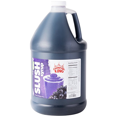 TableTop King1 Gallon Grape Slushy Syrup - 4/Case