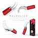 Watermelon Slicer By Meloslice - High Quality Stainless Steel Tong With Silicone Handle - Bonus E-Book- Multipurpose Cutter Corer Server Knife - Works Perfectly With Melons Or More Fruits / Vegetables