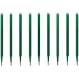Pilot Gel Ink Refills for FriXion Erasable Gel Ink Pen, Extra Fine Point 0.5mm, Green Ink, Pack of 9