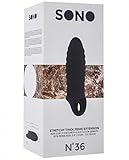 SONO No.36 Stretchy Thick Penis Extension, Black