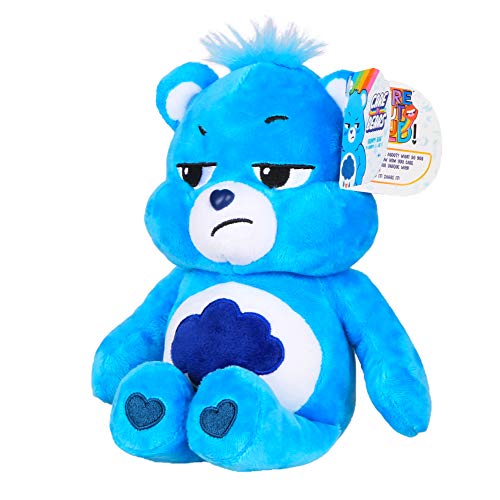 care bears grumpy bear bean plush, 9 inches , blue