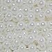 22 Yards Stringed White Beads Garland, Large 0.4-inch Faux Pearls by The Roll for Crafting & Decorating, Cut to Any Length - SciencePurchase