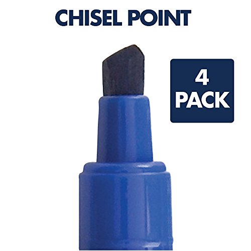 Quartet Dry Erase Markers Accessory Kit, 4 Chisel Point EnduraGlide Dry