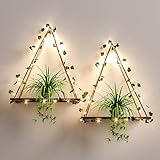 RICHER HOUSE Artificial Ivy LED-Strip Wall Hanging