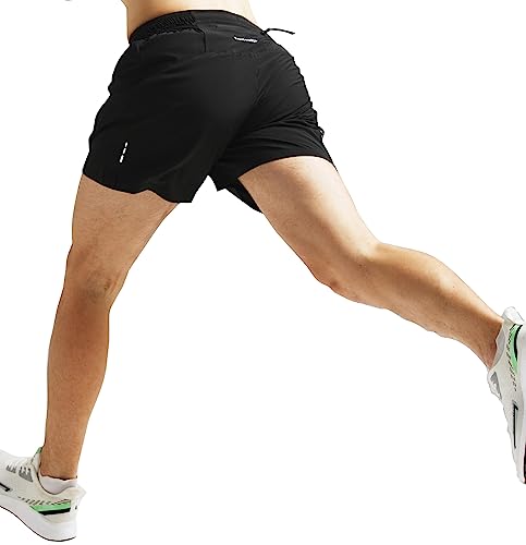 TLRUN Men's Running Shorts 5 inch Ultra Lightweight