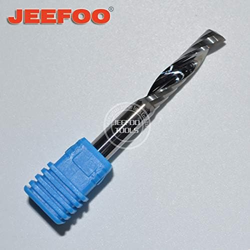 5pcs 6*25 One Spiral Flute Bbits/ For Acrylic/PVC/MDF/Aluminum/Copper/router Bits /Cnc Tools/ End Mills A Series