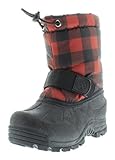 Northside Kid's Frosty, Red Buffalo Check, Size 4