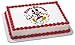 Whimsical Practicality Mickey Mouse Clubhouse Streamers Edible Cake Topper Decoration Sheet Measures 8.5x10.5 Inchs Mixed