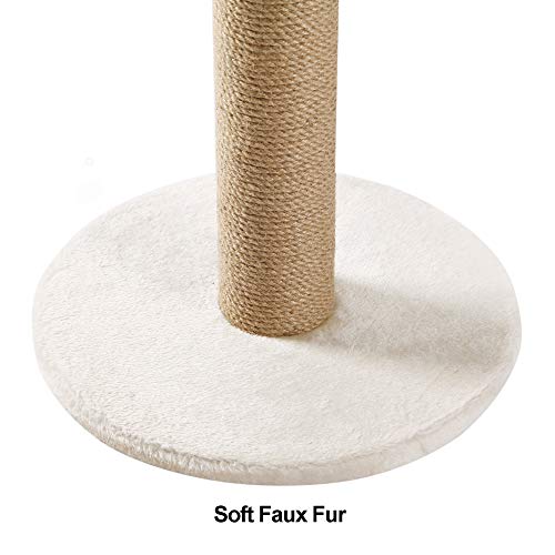 LUCKITTY Small Medium Cat Scratching Post Kitty Coconut Palm TreeCat