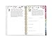 Blue Sky Day Designer for 2018-2019 Academic Year Weekly & Monthly Planner, Flexible Cover, Twin-Wire Binding, 5' x 8', Peyton Navy Design