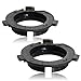 RCP H7AD02US- H7 LED Headlight Bulb Adapter Holder for Kia Sorento Grand Santa Fe Hyundai Sonata Generation 9(2015-2017) Hyundai Santa, 2pcs