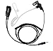 Coodio Professional Surveillance Earpiece Headset Bodyguard FBI [Covert Acoustic Tube] Mic Microphone For 1 Pin Uniden 2 Way Radio Walkie Talkie