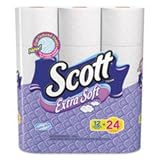 Scott Extra Soft 1-Ply Unscented Bathroom Tissue 12 pk