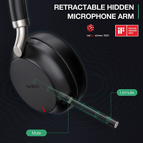 Yealink BH72 lite Bluetooth Headset Wireless Headset with Microphone