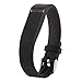 Moretek Replacement Wrist Straps Sport Band Compatible with Fitbit Flex (Black)