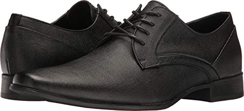 Calvin Klein Men's Benton Black Weave Embossed 12 M US