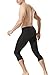 TM-MUC18-KLB_Large Tesla Men's Compression 3/4 Capri Shorts Baselayer Cool Dry Sports Tights MUC18