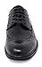 Bruno Marc Men's Prince-10 Black Leather Lined Wing-Tip Dress Oxfords Shoes - 10 M US