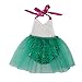 Wennikids Baby Girls Sequins Mermaid Bodysuit Romper Jumpsuit Summer Sunsuit Outfits