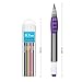 SoFire 12 Pack 0.7mm Rainbow Color Mechanical Pencil Lead Refills with 2 Pack 0.7mm Mechanical Pencils