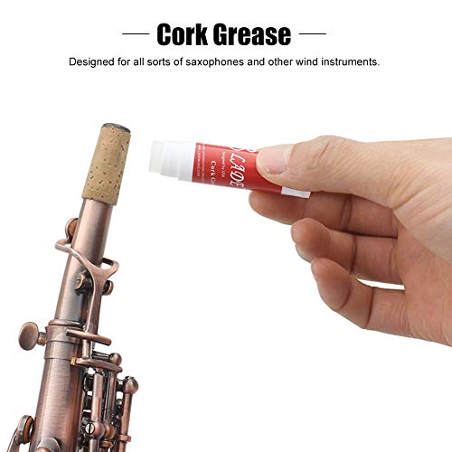 image for SolUptanisu Saxophone Cleaning Tools 10 in 1 Sax Cleaning Kit Includs 