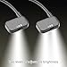 iKross Black Dual LED Clip-On Reading Light for Nook, eBook Readers, Tablet, Book, Textbook and More