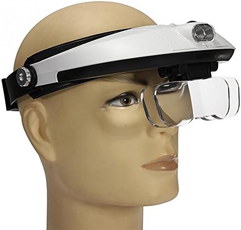 New Practical Headband Head LED Lamp Light Jeweler Magnifier Magnifying Glass Loupe